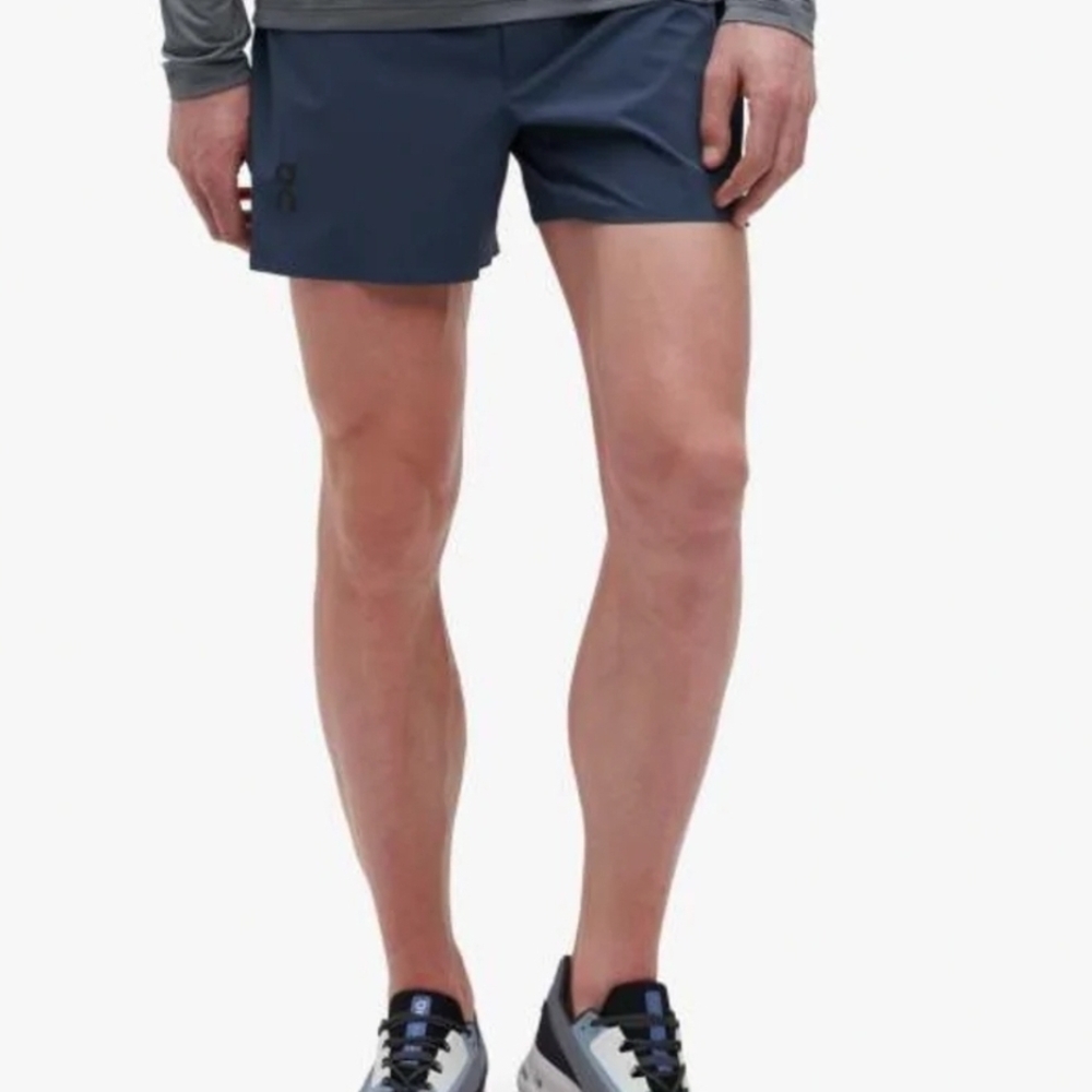 Men's Navy Blue Athletic Shorts